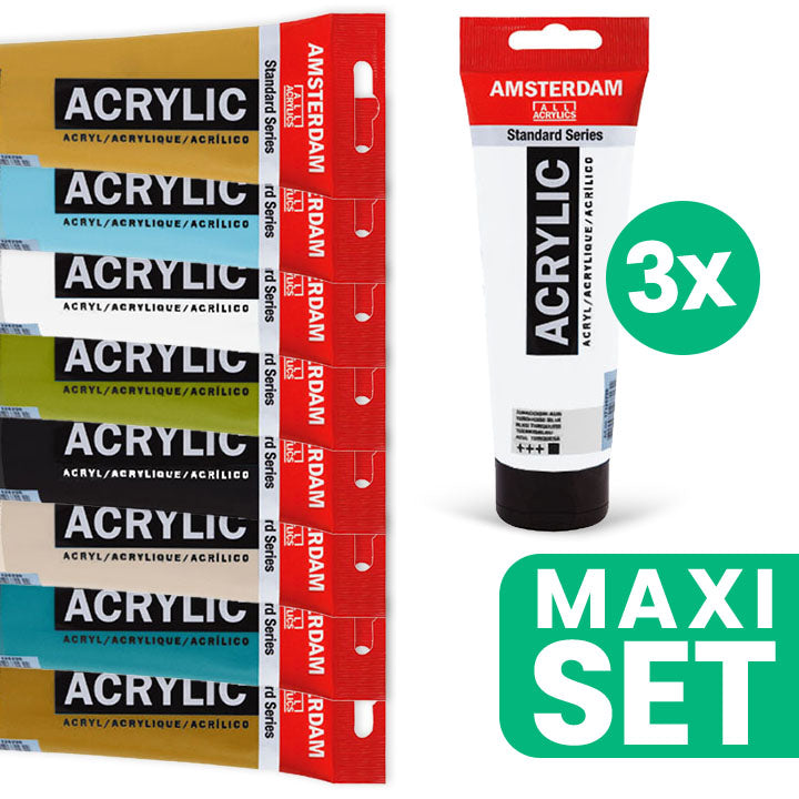 Royal Talens Amsterdam Standard, Expert oder Art Creation – welche Acrylfarbe wählen?