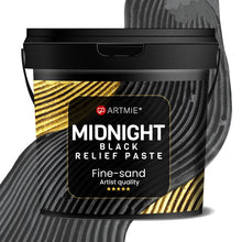 3D черна релефна паста ARTMIE Midnight — изображение 1