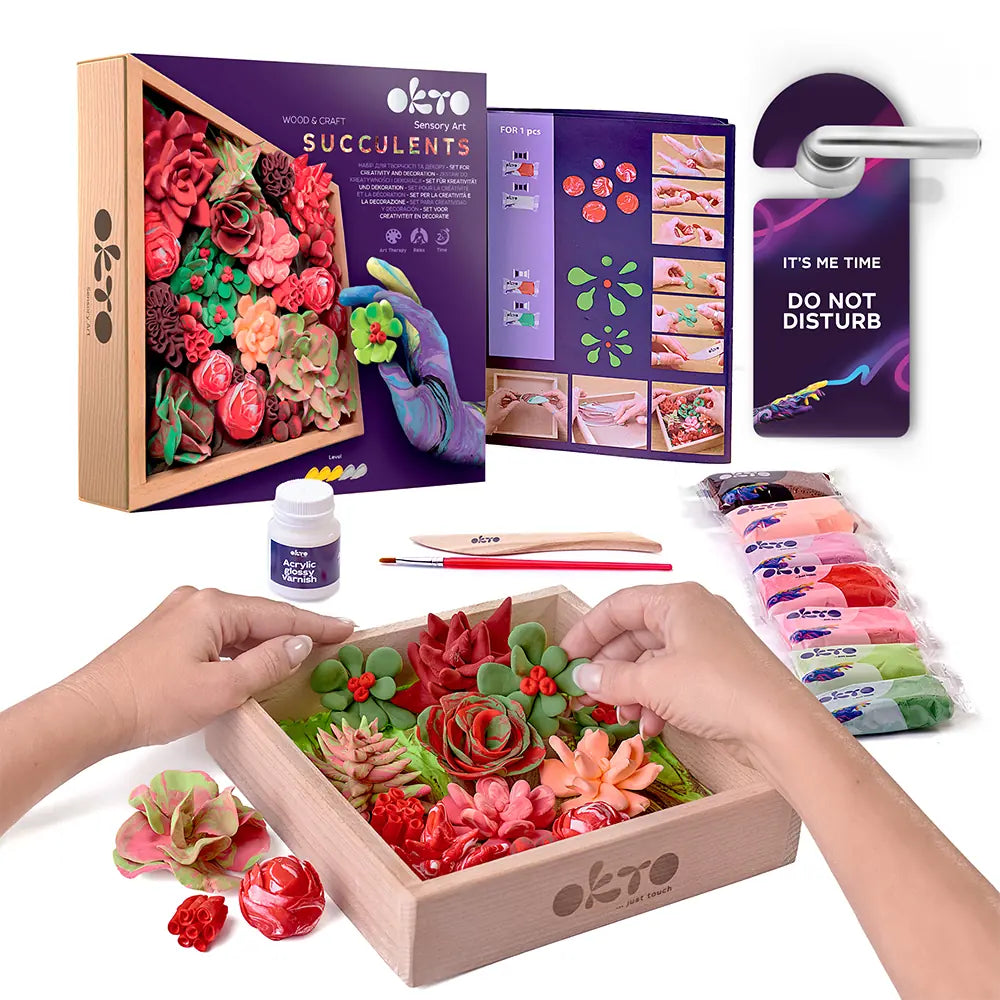 Odkrij sensory art s kompleti OKTO