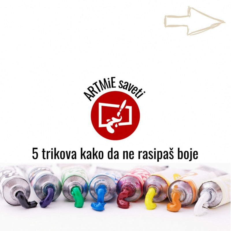 5 трика как да не разпиляваш боите за рисуване