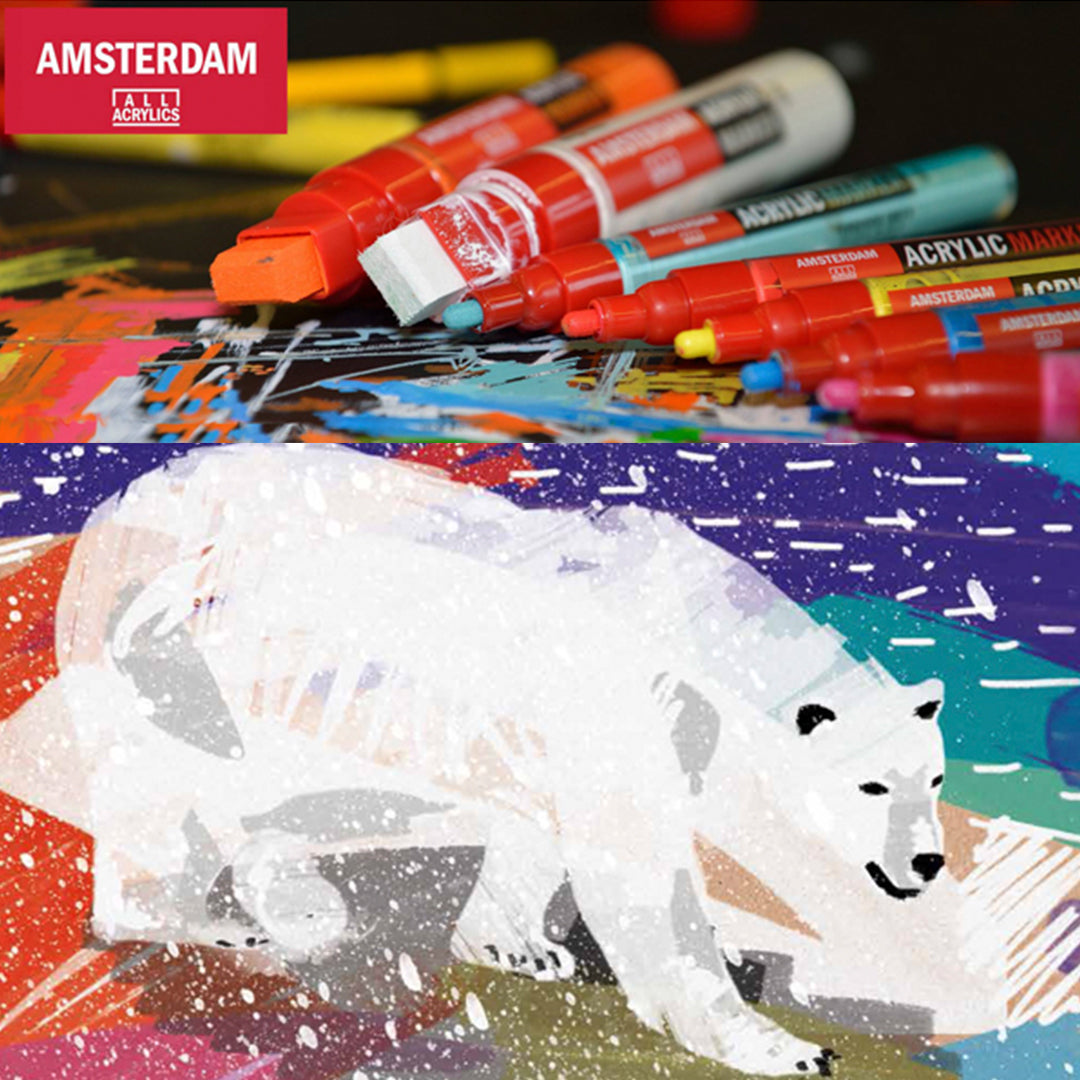 Γιατί οι μαρκαδόροι Amsterdam είναι οι καλύτεροι;