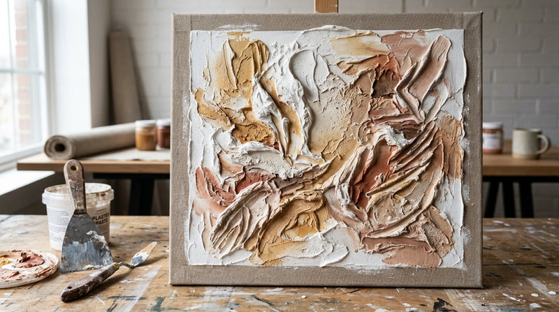 Plaster Art: Komplette Anleitung für 3D-Reliefs zu Hause
