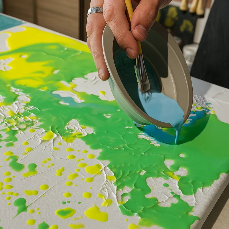 Passo dopo passo con Martin Horečný: come creare arte geometrica con texture