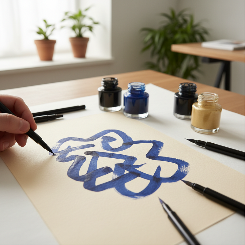 Научете се на Handlettering: Вашият наръчник за перфектен старт