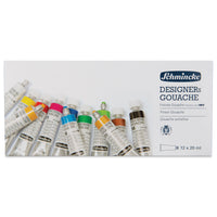Гваш бои Schmincke DESIGNERs Gouache в картонен комплект, 12 x 20 ml
