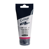 Боя за линогравюра Schmincke College Linol 75 ml – 380 Колеж магента