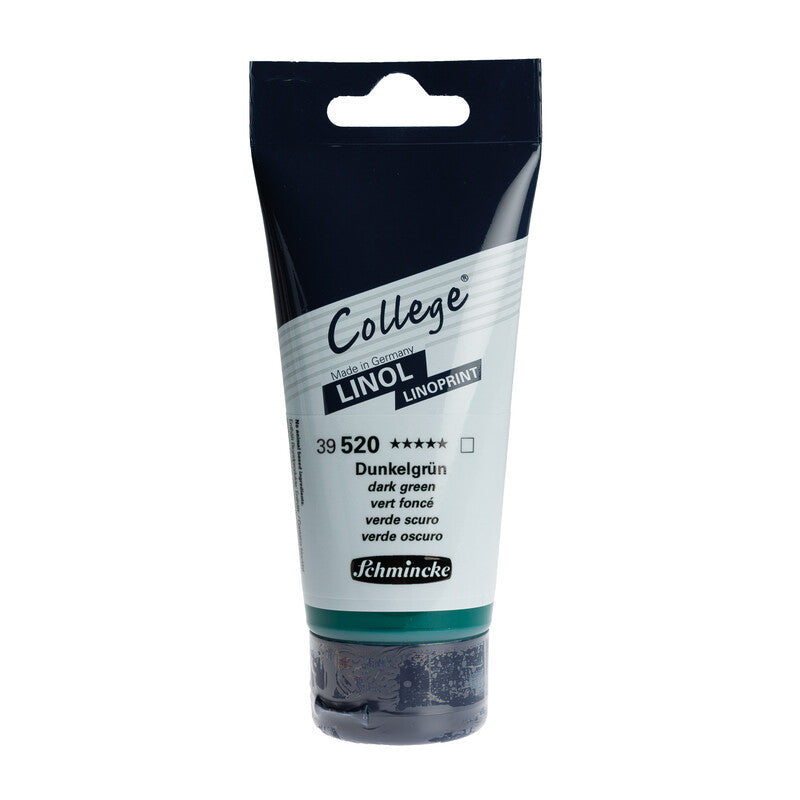 Боя за линогравюра Schmincke College Linol 75 ml – 520 Наситено зелено