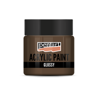 Гланцова акрилна боя Pentart 50 ml – светлокафяв