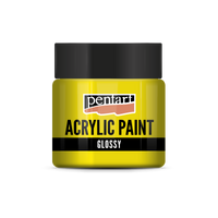 Гланцова акрилна боя Pentart 50 ml – жълт