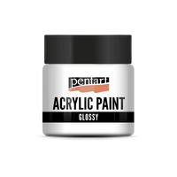 Гланцова акрилна боя Pentart 50 ml – бял