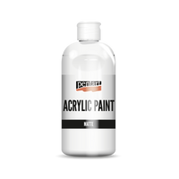 Мат акрилна боя Pentart 500 ml бяла