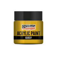 Гланцова акрилна боя Pentart 50 ml – слънчево жълто