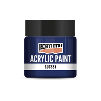 Гланцова акрилна боя Pentart 50 ml – тъмносин