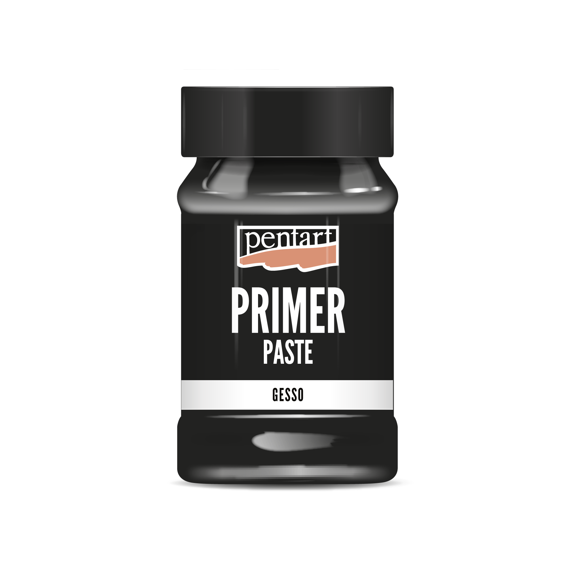 Грундираща паста Pentart - 100 ml, черна