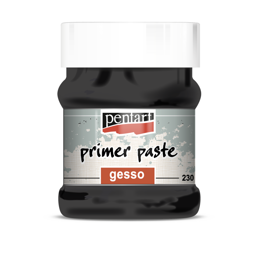Грунд паста Pentart Primer paste 230 ml, черна
