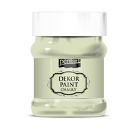 Декоративна боя тебеширена Chalky Pentart 230 мл – lichen-green