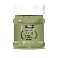 Декоративна боя тебеширена Chalky Pentart 230 мл – olive