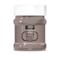 Декоративна боя тебеширена Chalky Pentart 230 мл – milk-chocolate