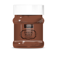 Декоративна боя тебеширена Chalky Pentart 230 мл – brown