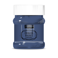 Декоративна боя тебеширена Chalky Pentart 230 мл – denim