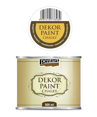 Декоративна боя тебеширена Chalky Pentart 500 мл – tangerine