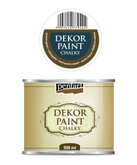 Декоративна боя тебеширена Chalky Pentart 500 мл – poison-green