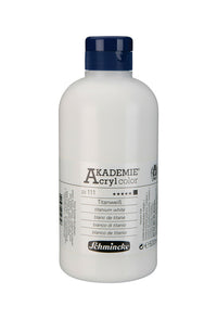 Акрилна боя Schmincke AKADEMIE Acryl color 500 ml – 111 Титаниево бяло