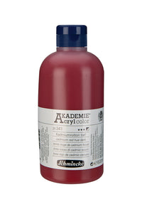 Акрилна боя Schmincke AKADEMIE Acryl color 500 ml – 341 Кадмиево червено тъмно имит.