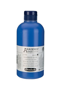 Акрилна боя Schmincke AKADEMIE Acryl color 500 ml – 443 Кобалтово синьо тъмно имит.
