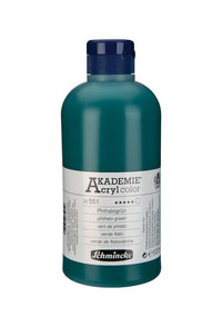Акрилна боя Schmincke AKADEMIE Acryl color 500 ml – 551 Фтало зелено