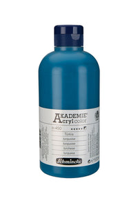 Акрилна боя Schmincke AKADEMIE Acryl color 500 ml – 450 Тюркоаз