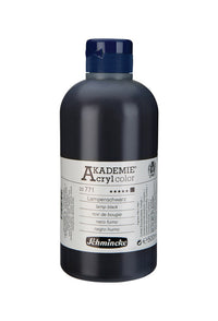 Акрилна боя Schmincke AKADEMIE Acryl color 500 ml – 771 Лампено черно