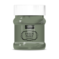 Декоративна боя тебеширена Chalky Pentart 230 мл – khaki green