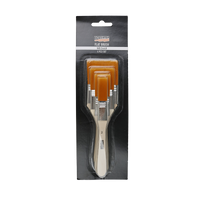 Комплект четки за контур - 6 части – with soft bristles, 4 pcs, flat, size 2, 4, 6, 8