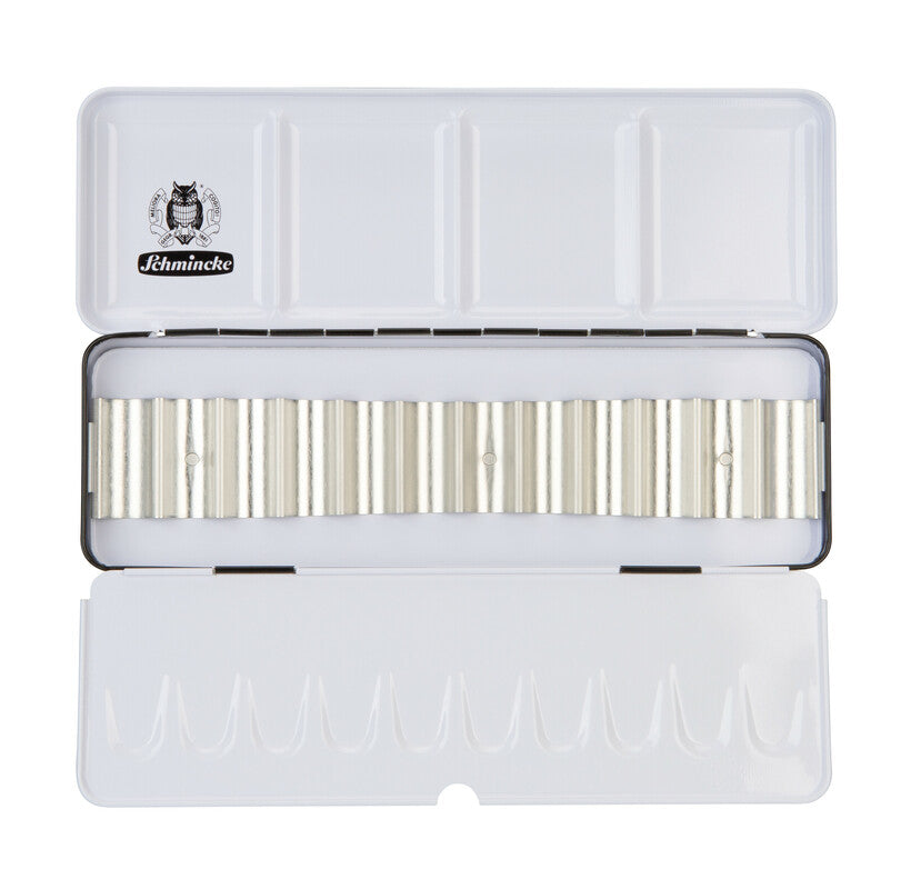 Празна метална кутия Schmincke за 12 x 5 ml туби