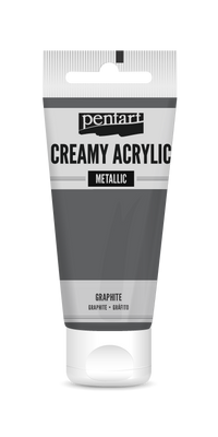 creamy acrylic metallic 60 ml – графит