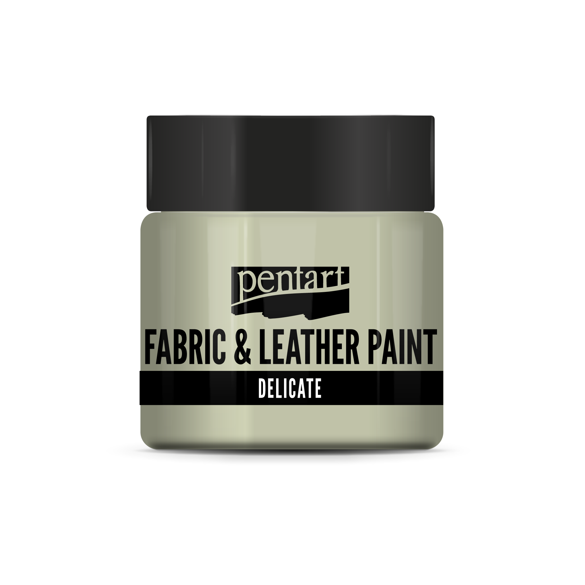 delicate fabric & leather paint 50 ml – бяло злато