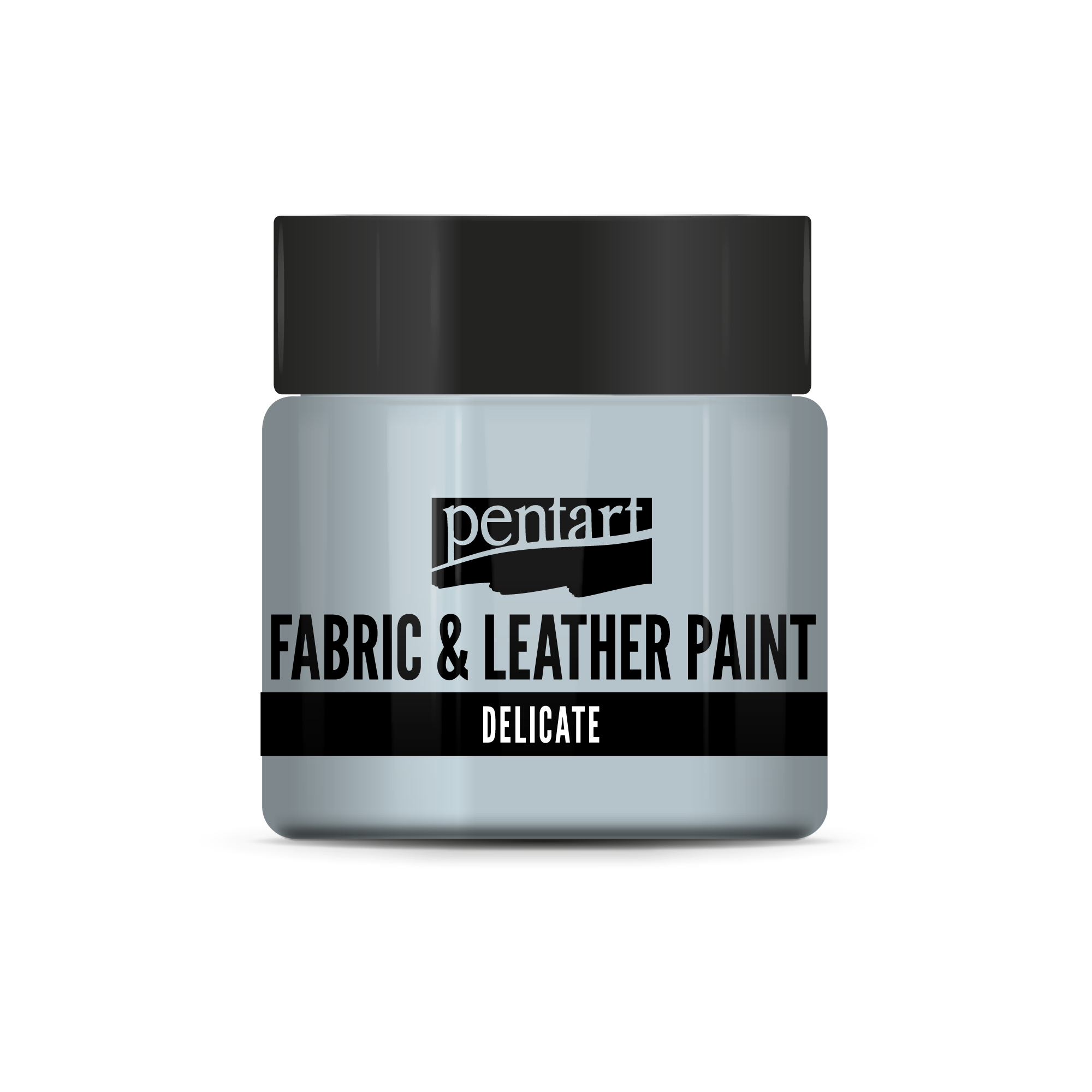 delicate fabric & leather paint 50 ml – синкаво сребро