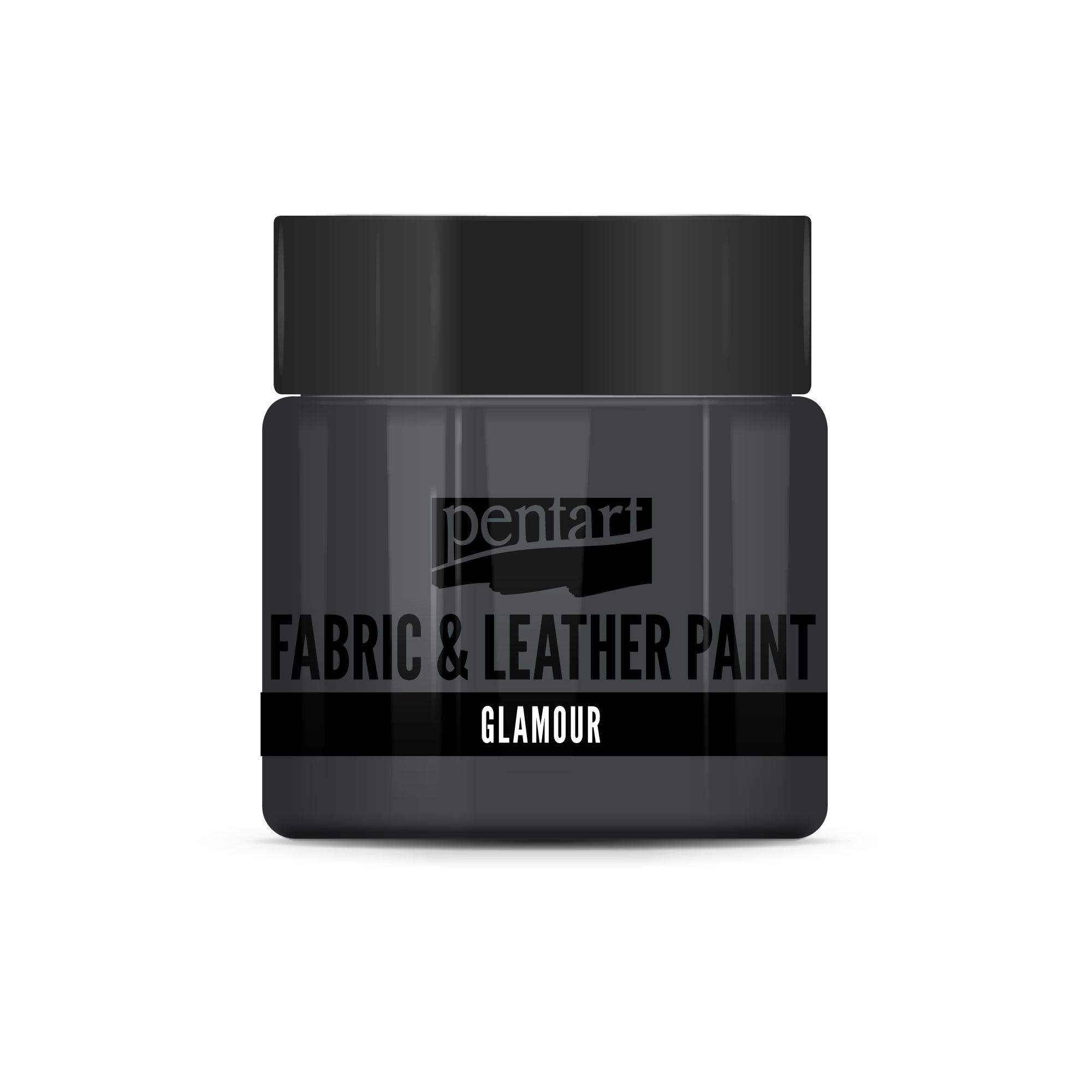 glamour fabric & leather paint 50 ml – старо сребро