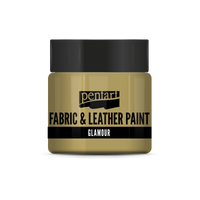 glamour fabric & leather paint 50 ml – шампанско