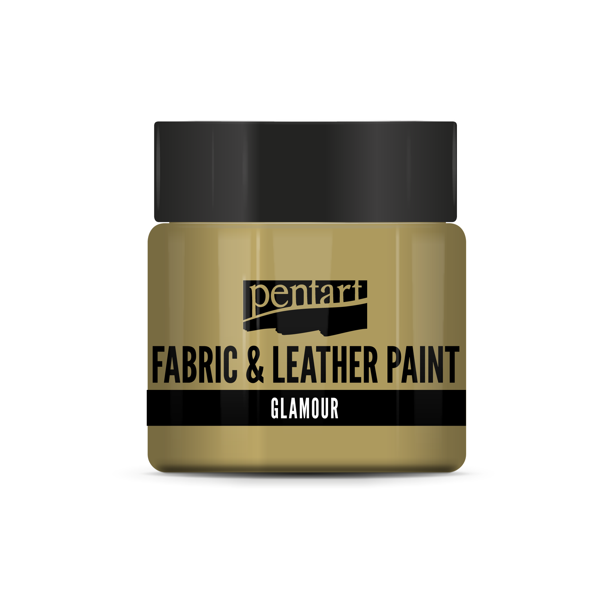 glamour fabric & leather paint 50 ml – шампанско