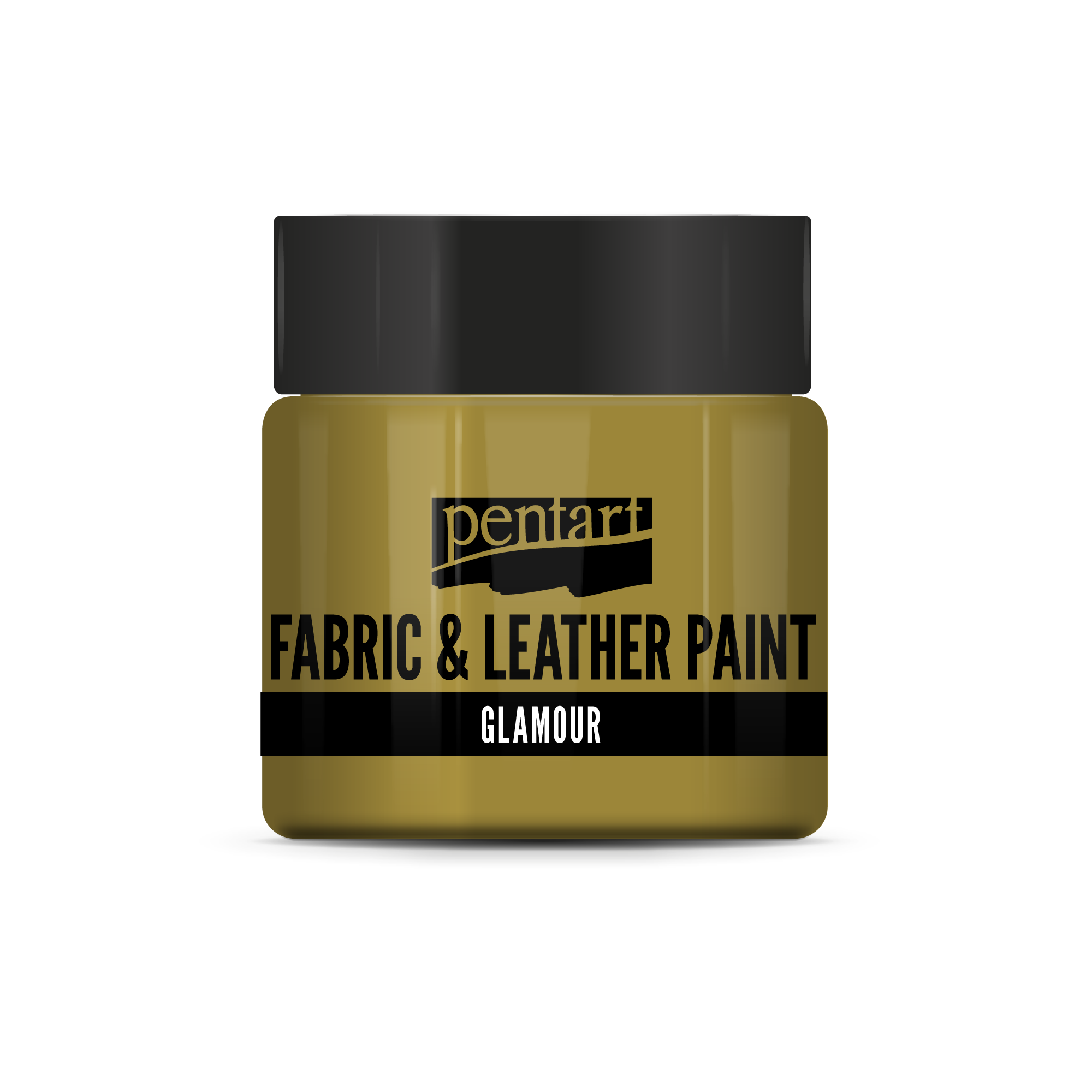 glamour fabric & leather paint 50 ml – злато