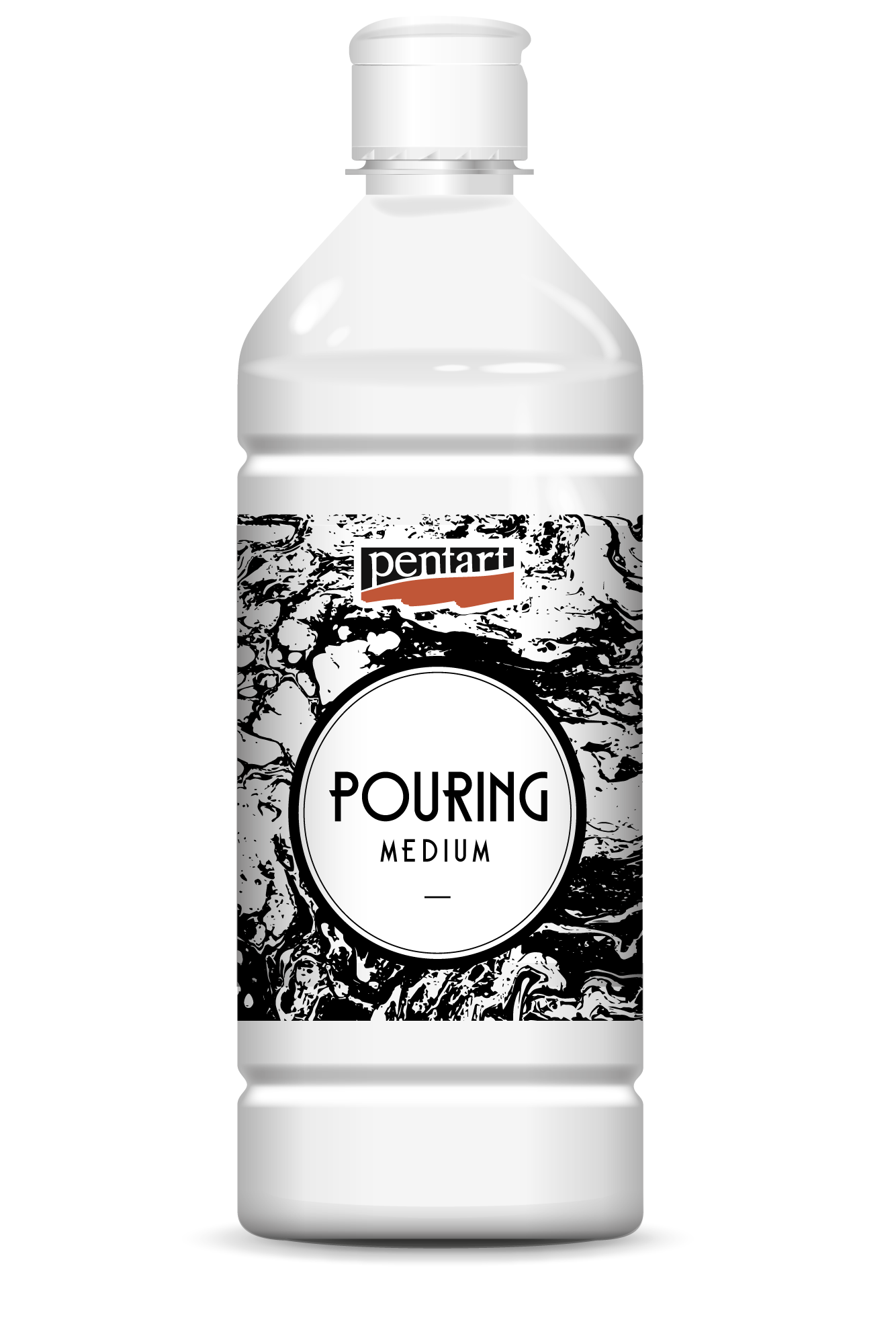 Професионална течен медиум Pouring medium Pentart 500 мл – 1000 ml
