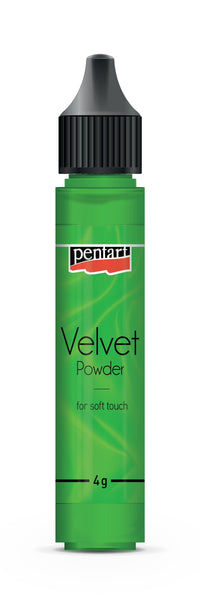 Кадифен прах Pentart Velvet powder светлозелен 4 g