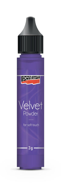 Кадифен прах Pentart Velvet powder purple 3 g