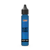 Кадифен прах Pentart Velvet powder син 3 g