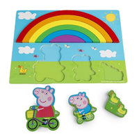3D дървен пъзел с дъга PEPPA PIG — изображение 2