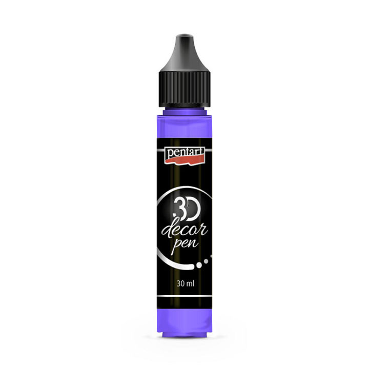 3D молив décor pen Pentart 30 мл – Amethyste Purple