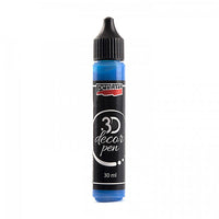 3D молив décor pen Pentart 30 мл – Tourmaline Blue