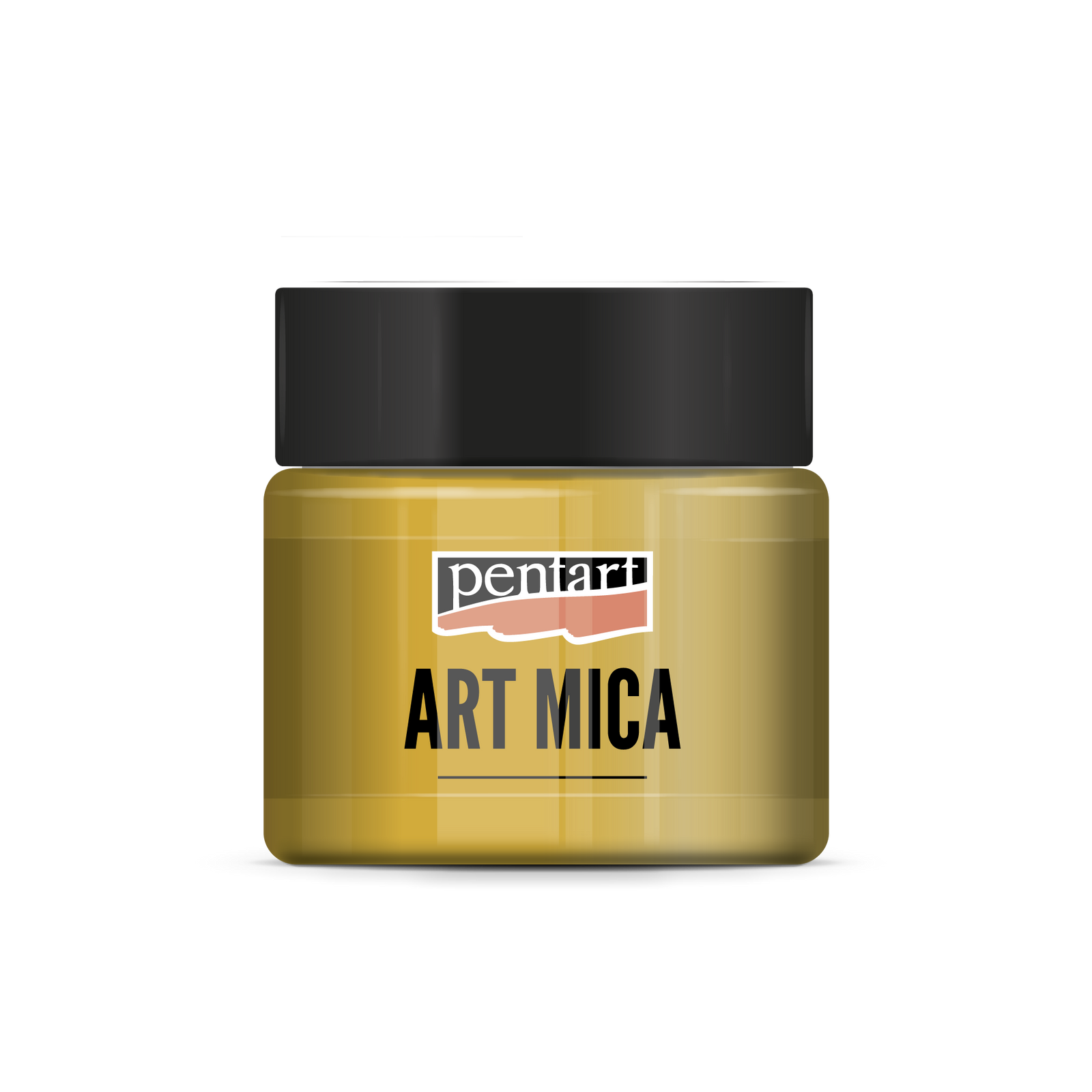 Pentart Art Mica блестящ минерален прах sparkling gold 9 g